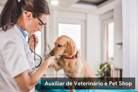 Auxiliar de Veterinário e Pet Shop Básico